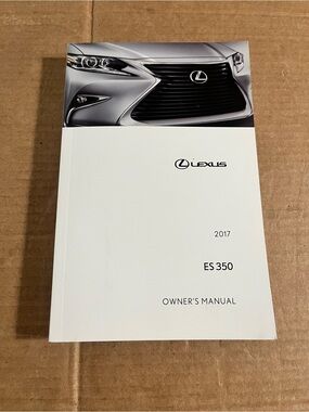 Lexus ES 350 Owner's Manual 2017 - White